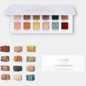 Iconic London Beachside Babe Eyeshadow Palette BNIB Beachy Tropical Glam